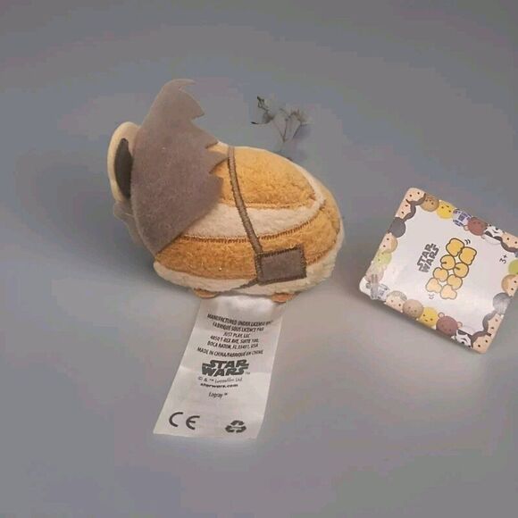 NWT Disney Star Wars TSUM TSUM Logray Endor Ewok Stackable Plush Stuffed Animal - Picture 2 of 4